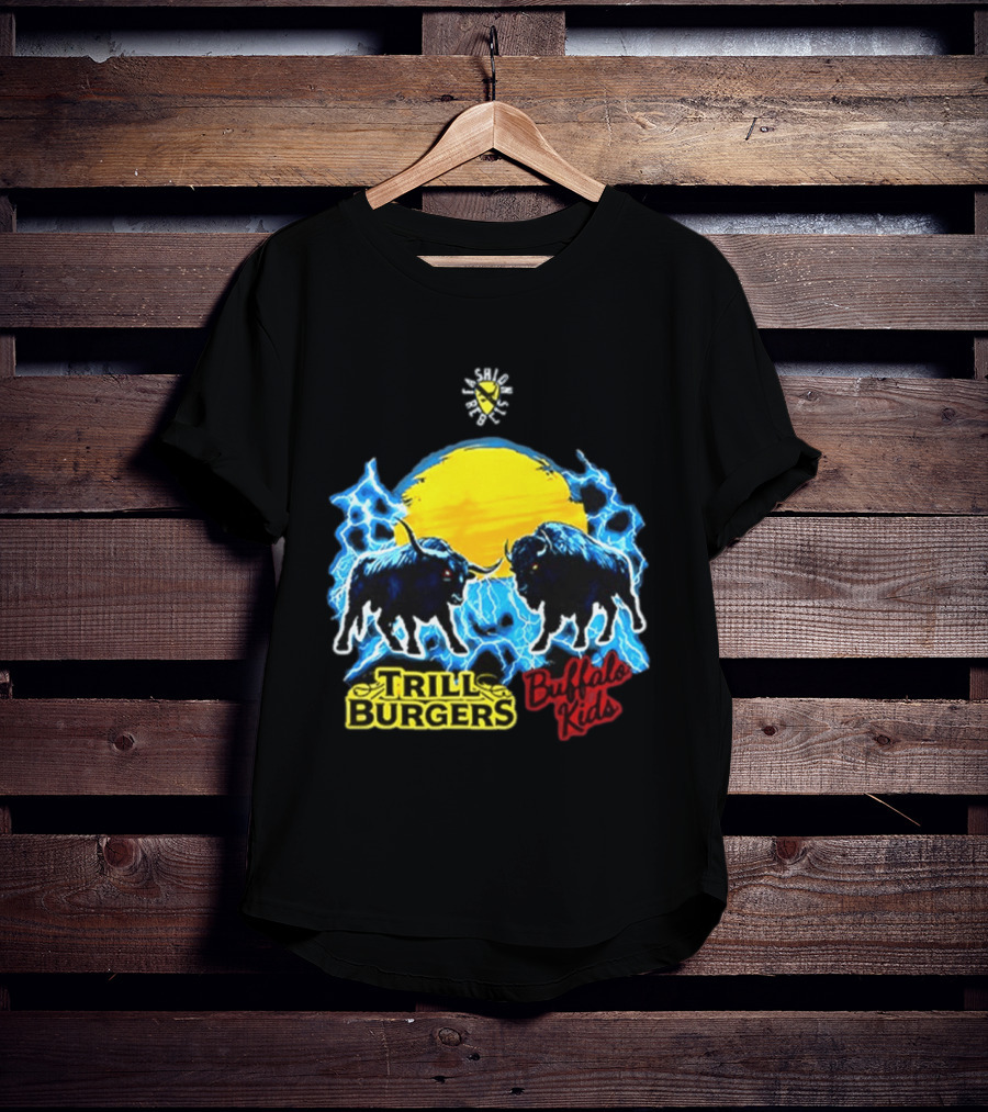 Buffalo Kids Versus Trill Burgers Electric Showdown 2026 T-Shirt