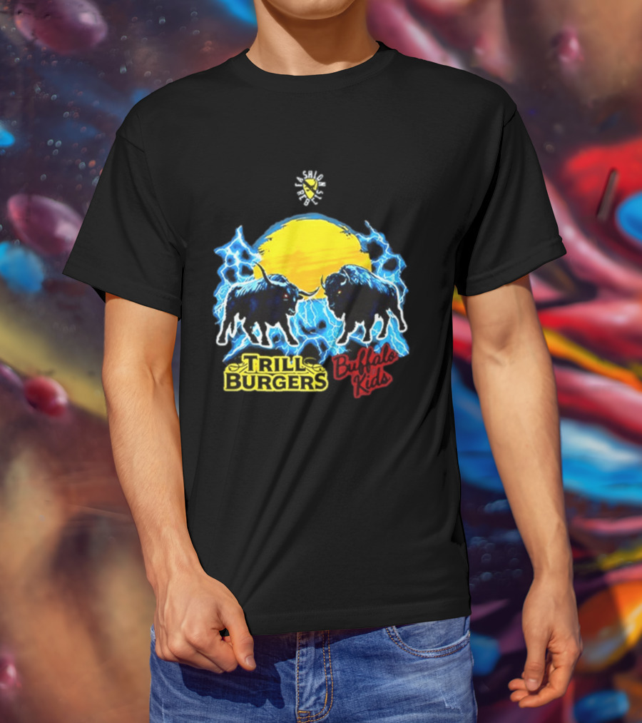 Buffalo Kids Versus Trill Burgers Electric Showdown 2026 T-Shirt