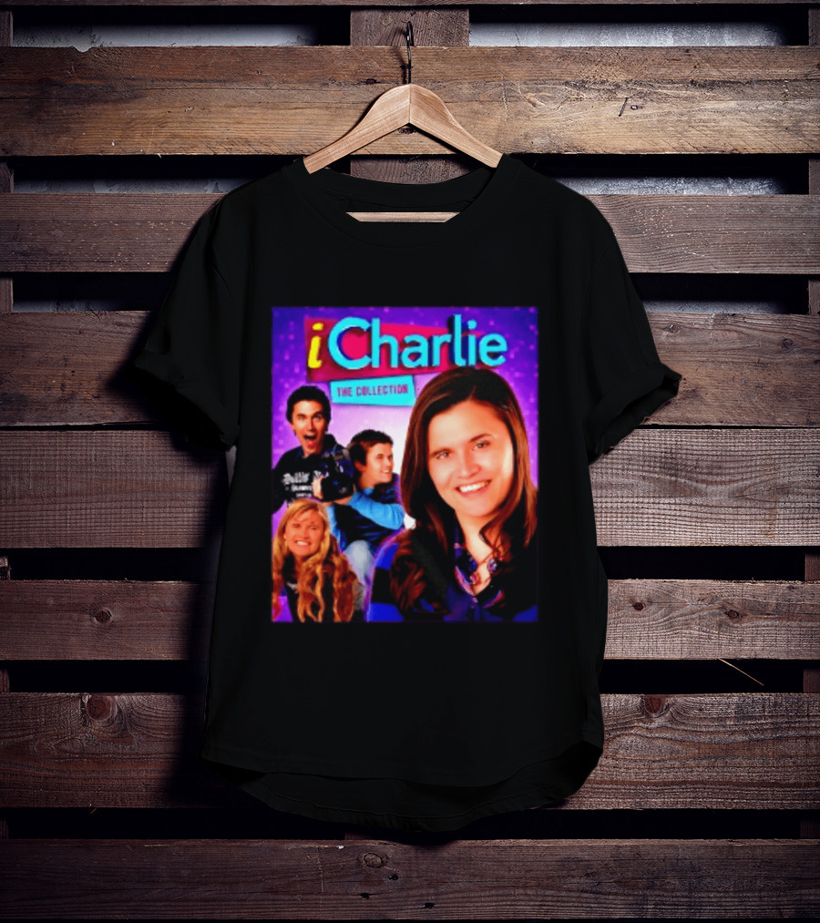 ICharlie The Collection ICarly Nickelodeon Meme TV Show Cast T-Shirt
