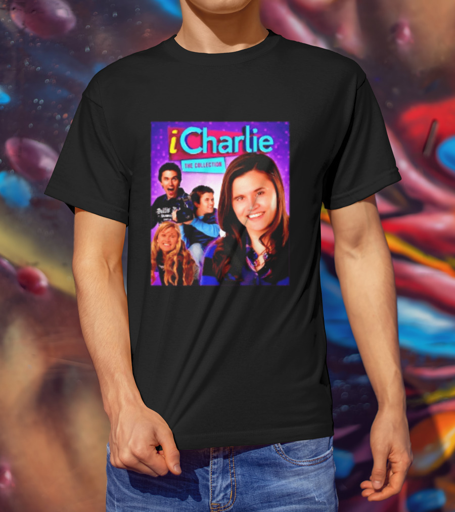 ICharlie The Collection ICarly Nickelodeon Meme TV Show Cast T-Shirt