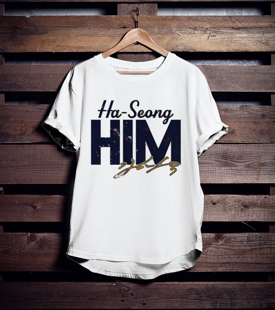 Ha Seong Kim HIM Atlanta Braves 2026 MLB Season T-Shirt
