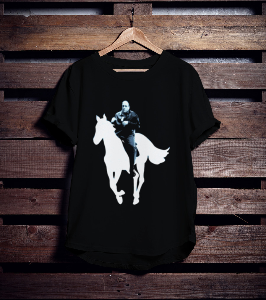 Rogue Co Pie O My Own Summer Millennial Sopranos Iconic Horse Scene T-Shirt