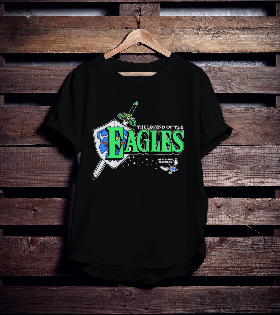 The Legend Of The Eagles Sword And Shield Adventure T-Shirt