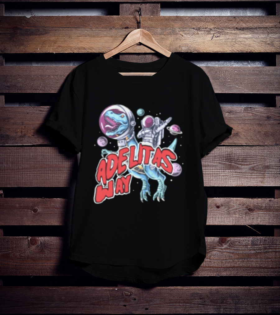 Adelitas Way Space Dinosaur Astronaut Rex T-Shirt