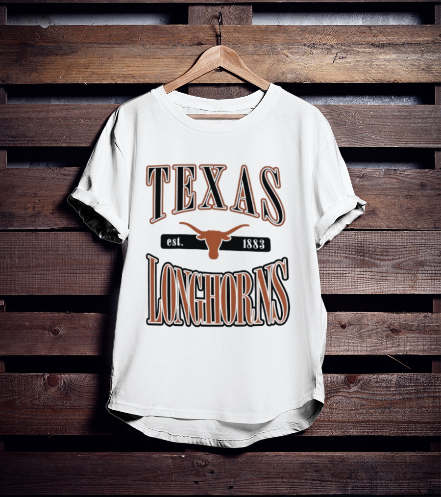 Texas Longhorns Est 1883 Vintage Team Spirit T-Shirt