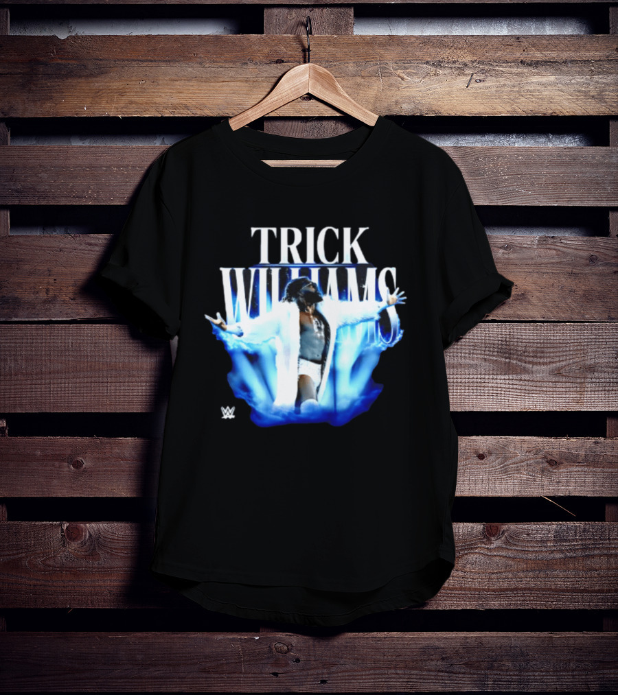 Trick Williams WWE Fur Coat Iconic Entrance T-Shirt