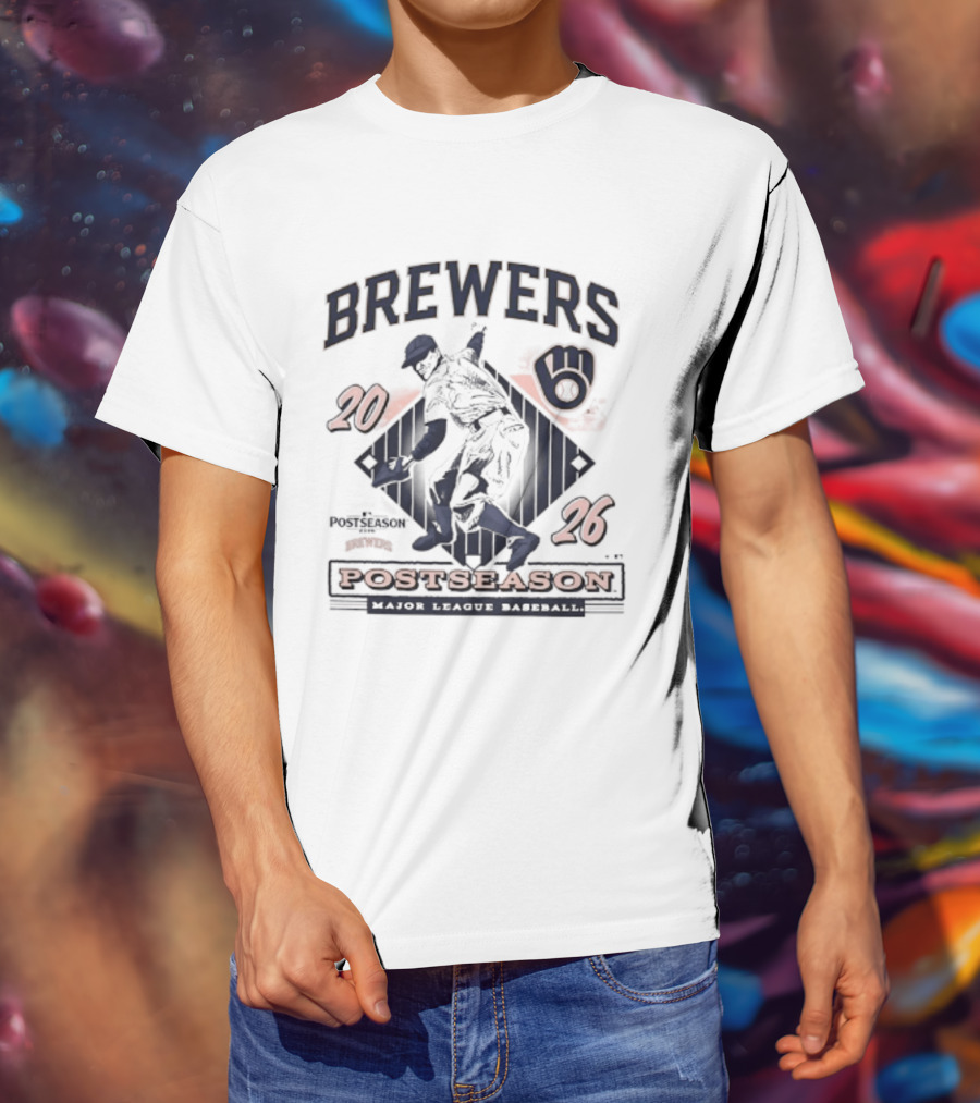 Brewers 2026 Postseason March To October T-Shirt