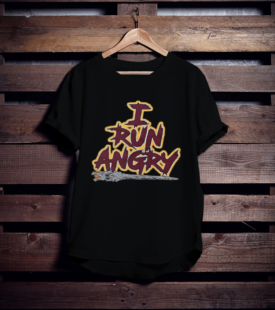 Tyler Owens I Run Angry Washington Commanders 2026 Two Sided T-Shirt
