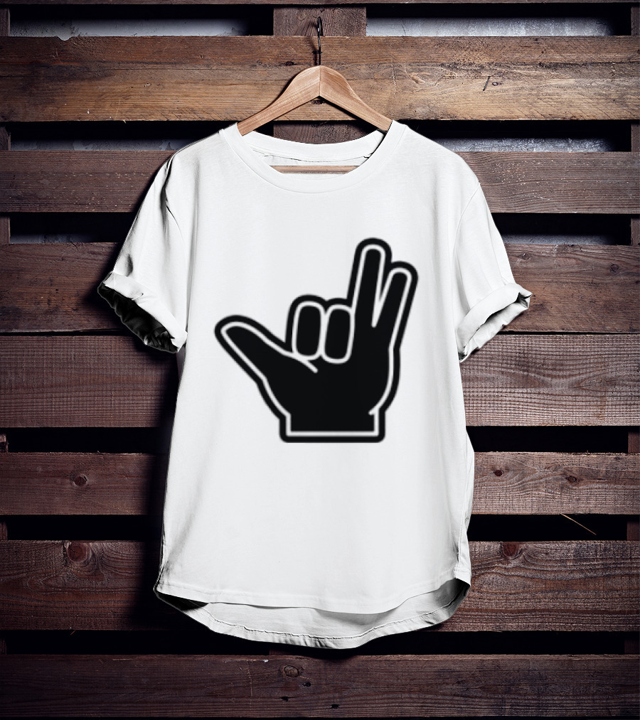 8Ro8 Store Hammajang Shaka Hand Sign Gesture T-Shirt