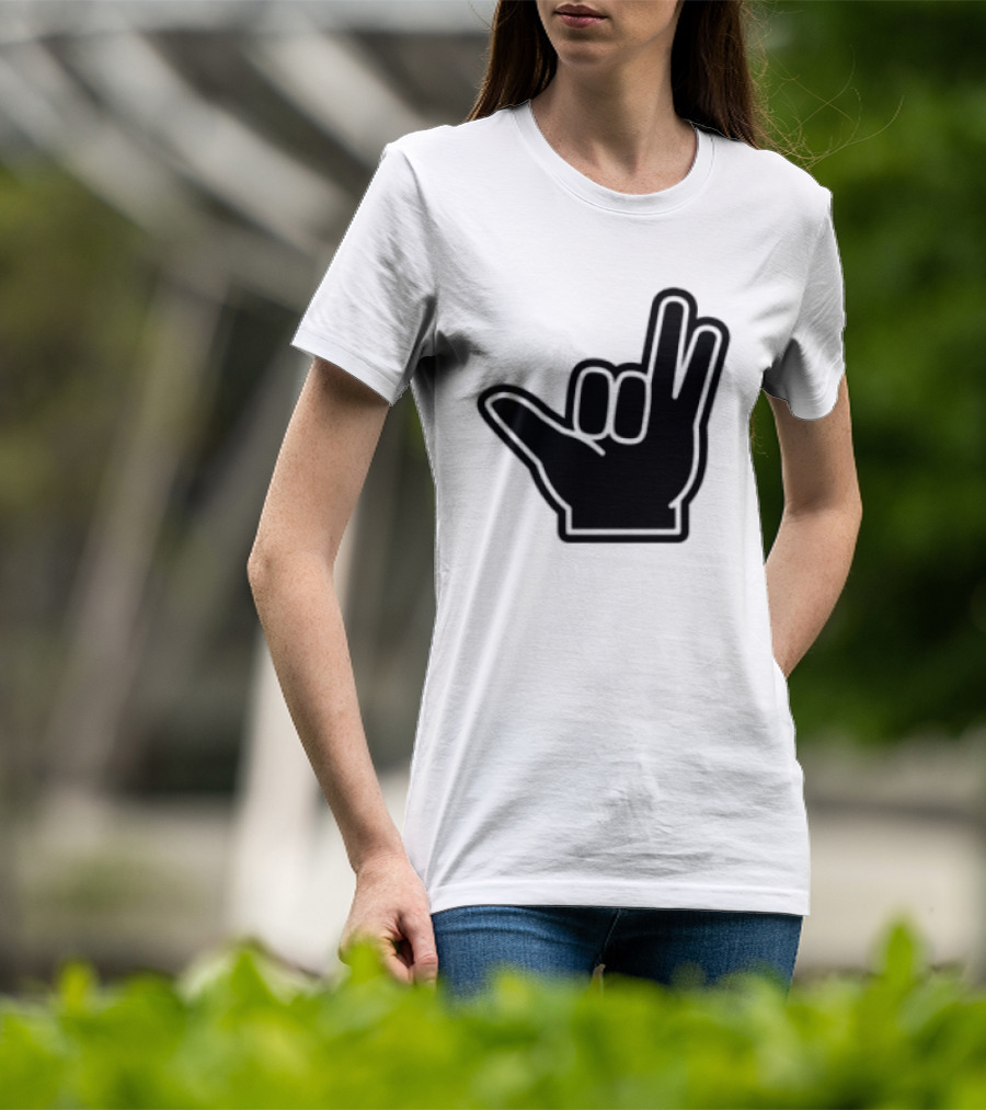 8Ro8 Store Hammajang Shaka Hand Sign Gesture T-Shirt
