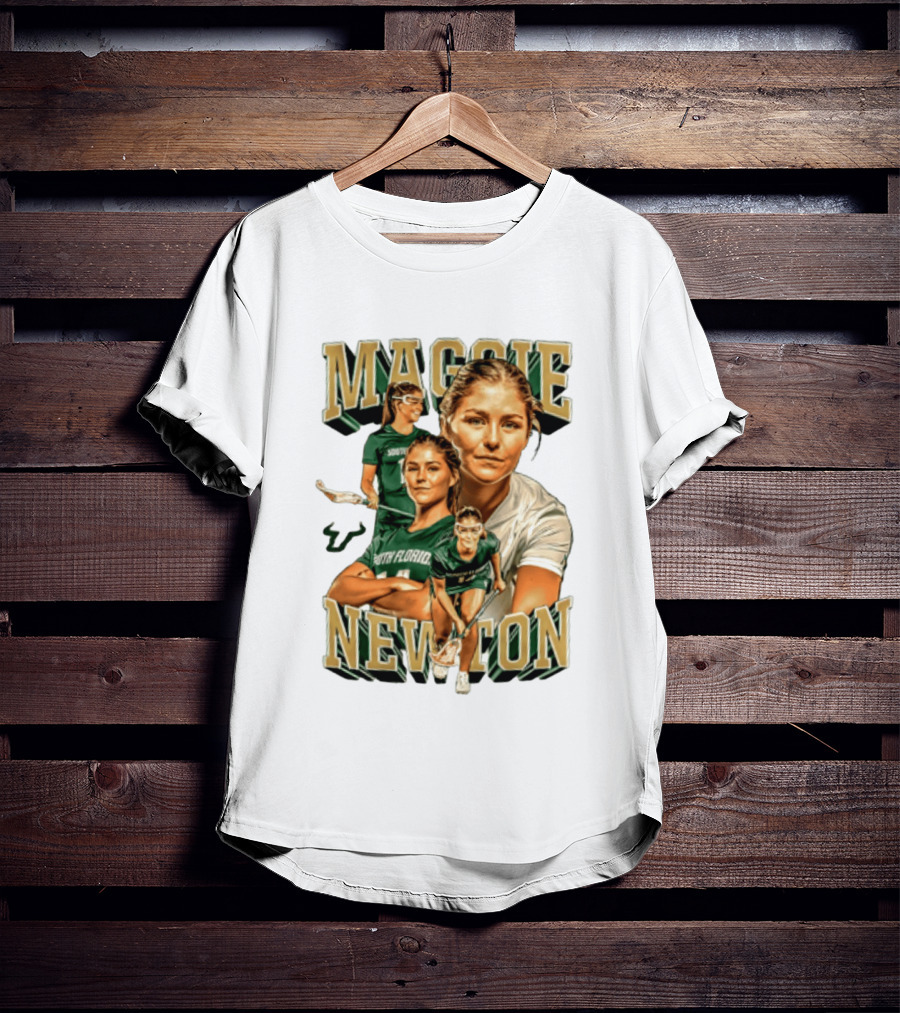 Maggie Newton South Florida Lacrosse Player USF T-Shirt