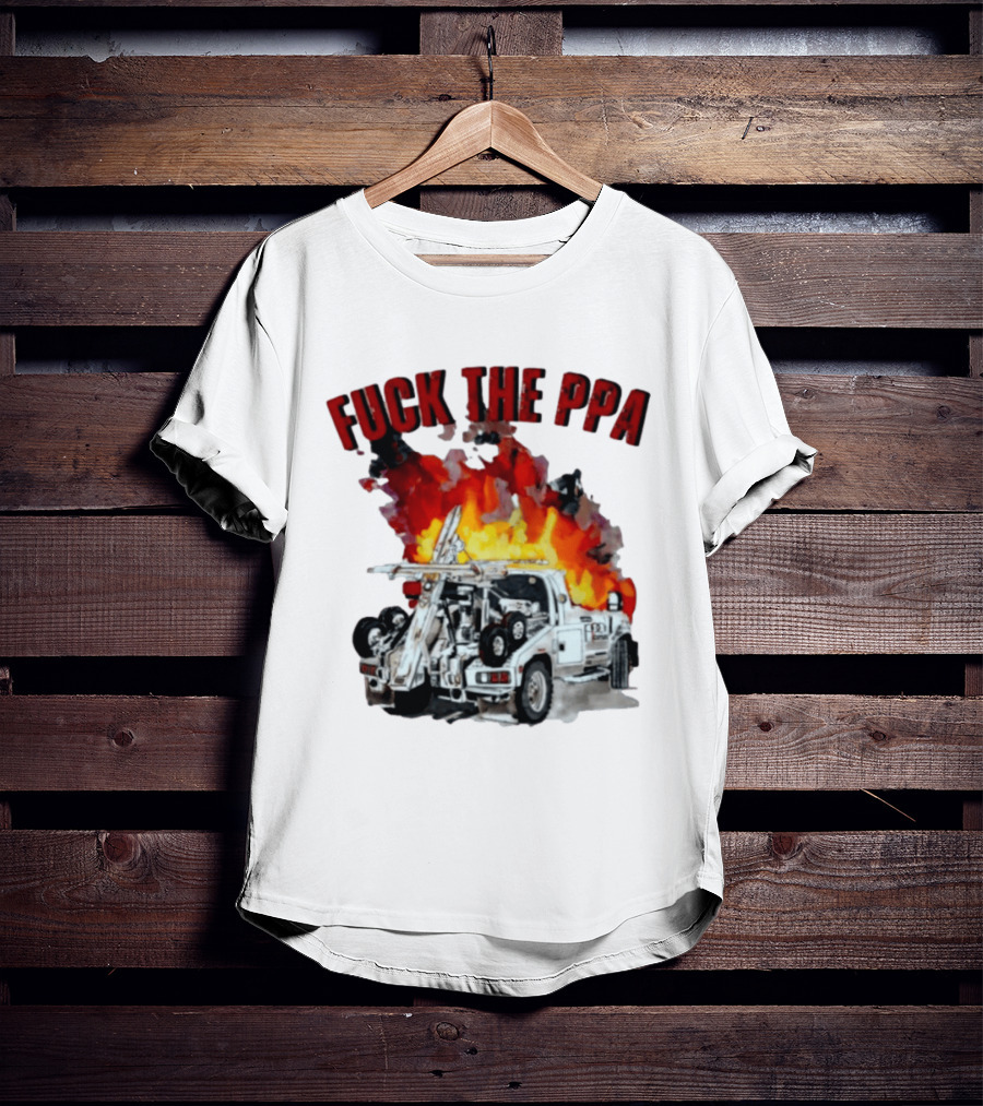 Philadelphia Parking Authority Tow Truck Fire Protest T-Shirt