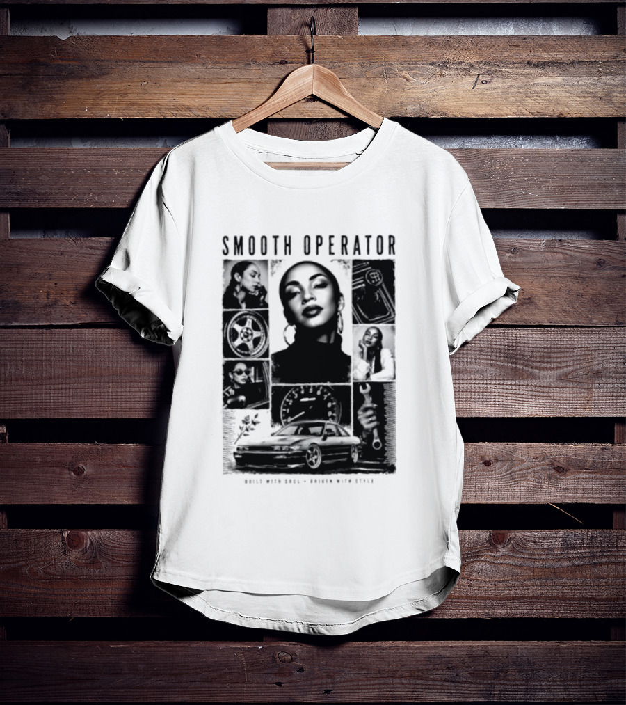 Smooth Operator Built With Soul Driven With Style Vintage Car Icon Retro Look T-Shirt