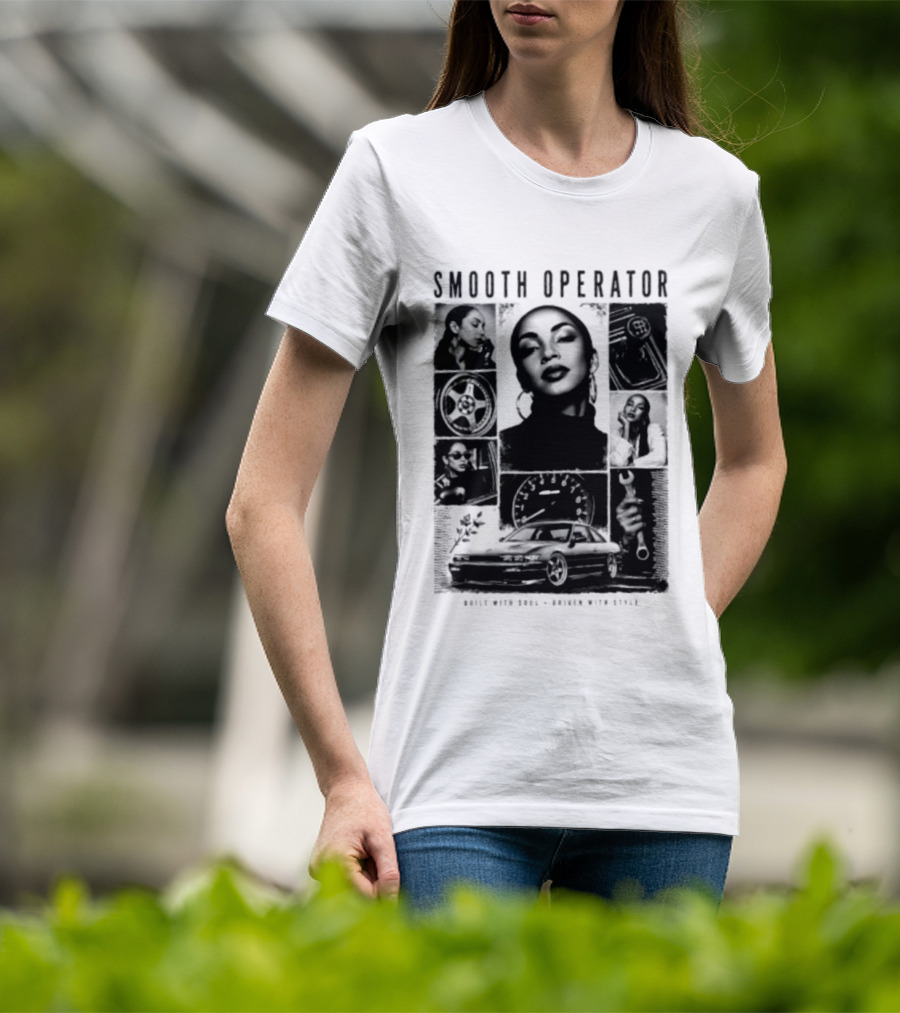 Smooth Operator Built With Soul Driven With Style Vintage Car Icon Retro Look T-Shirt