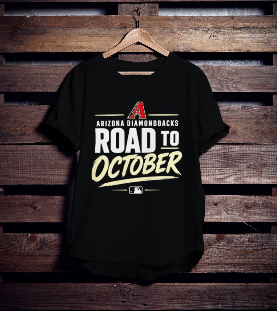 Arizona Diamondbacks Road To October MLB 2026 Postseason Journey T-Shirt
