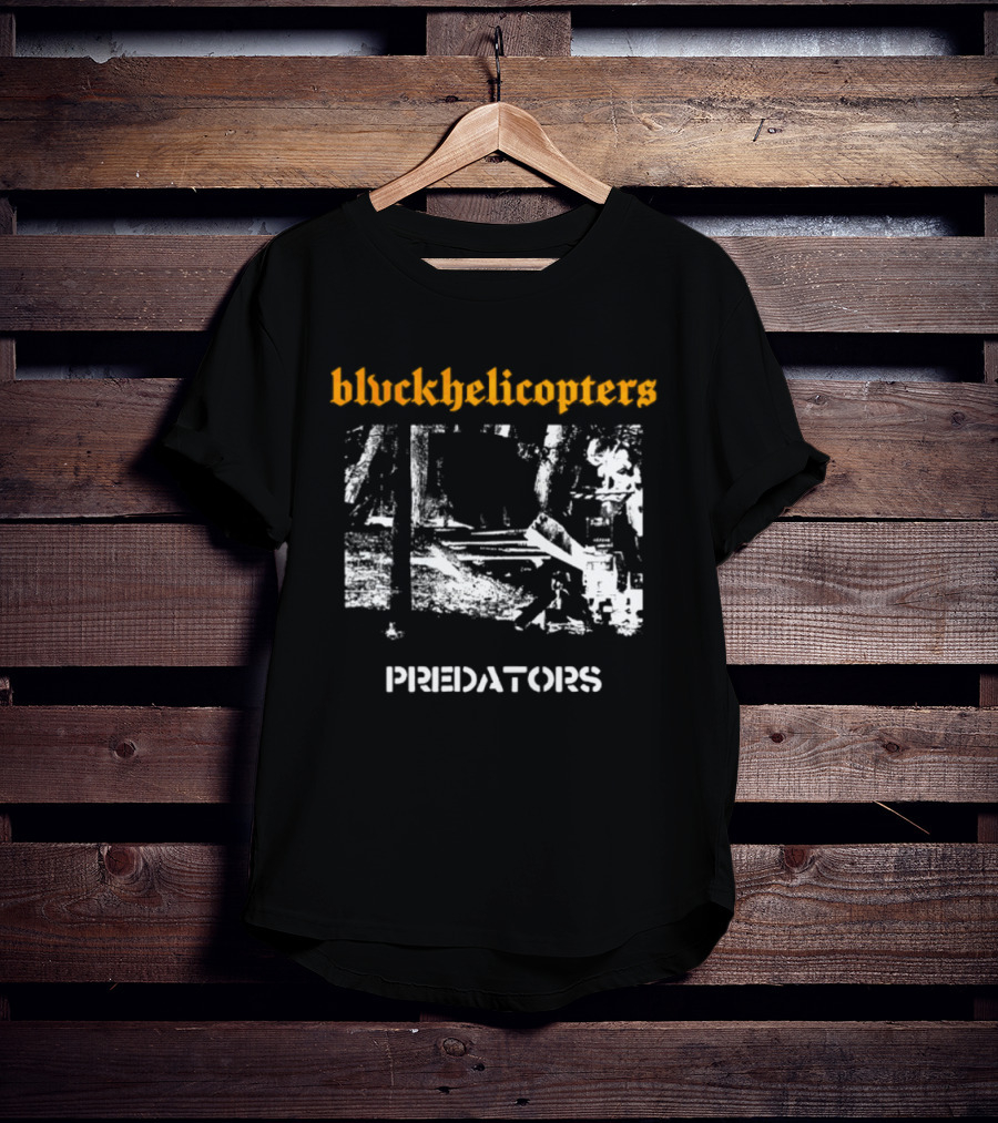 Blvckhelicopters Predators Band Alternative T-Shirt