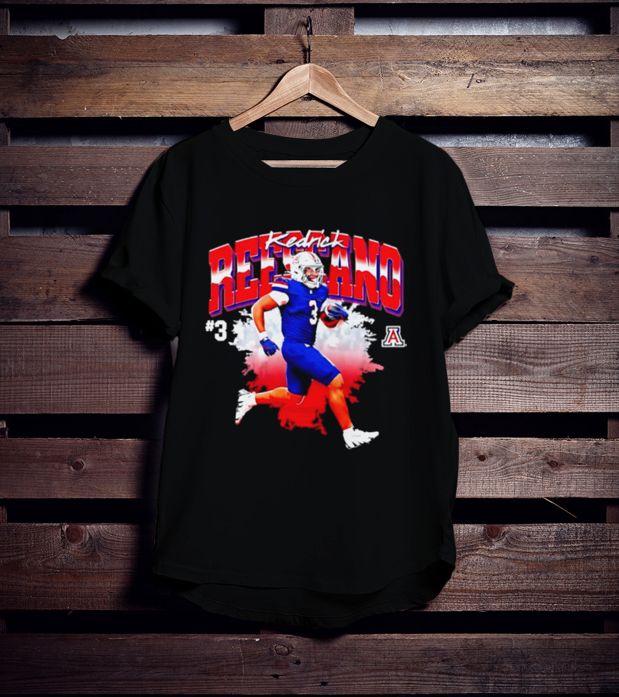 Kedrick Reescano 3 Arizona Wildcats NCAA Football Player T-Shirt