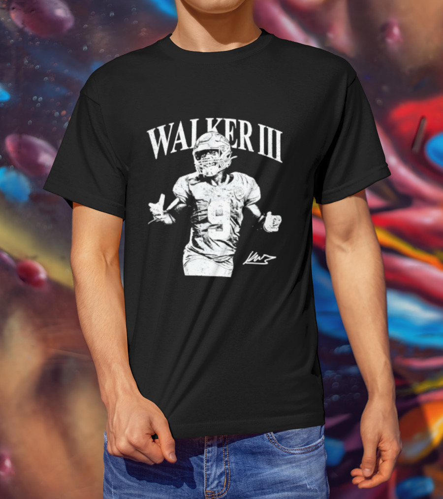 Walker III Kansas City Chiefs 26 Football T-Shirt