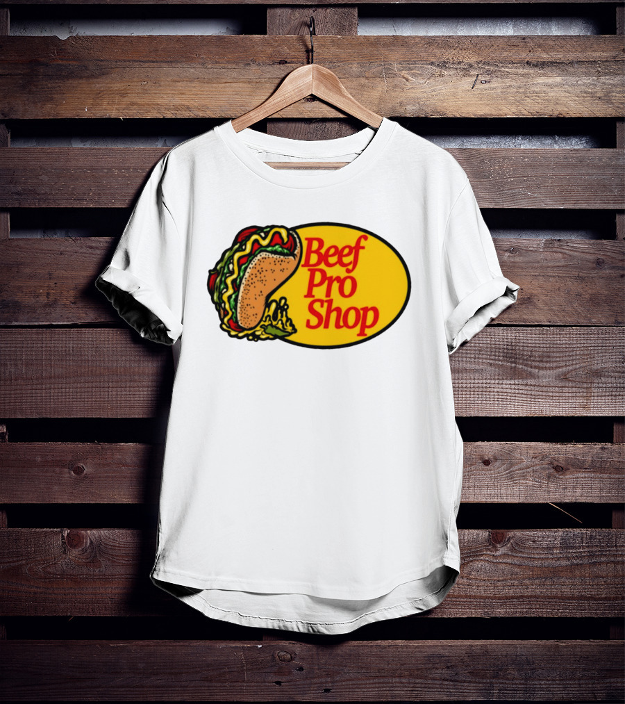 Beef Pro Shop Taco Patch T-Shirt