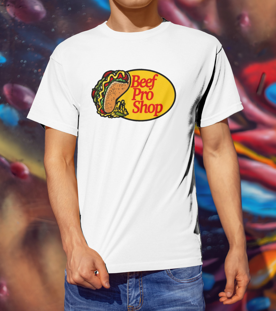 Beef Pro Shop Taco Patch T-Shirt