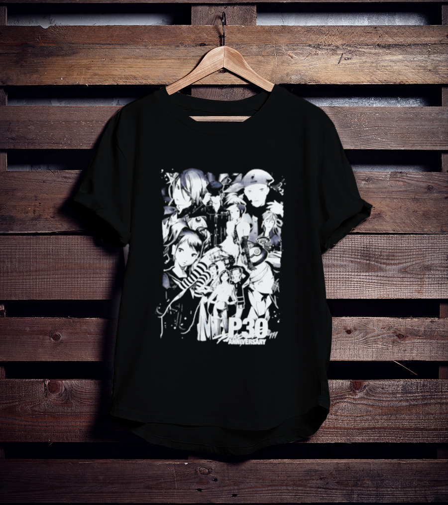 Persona 3 25th Anniversary Anime Characters Celebration T-Shirt