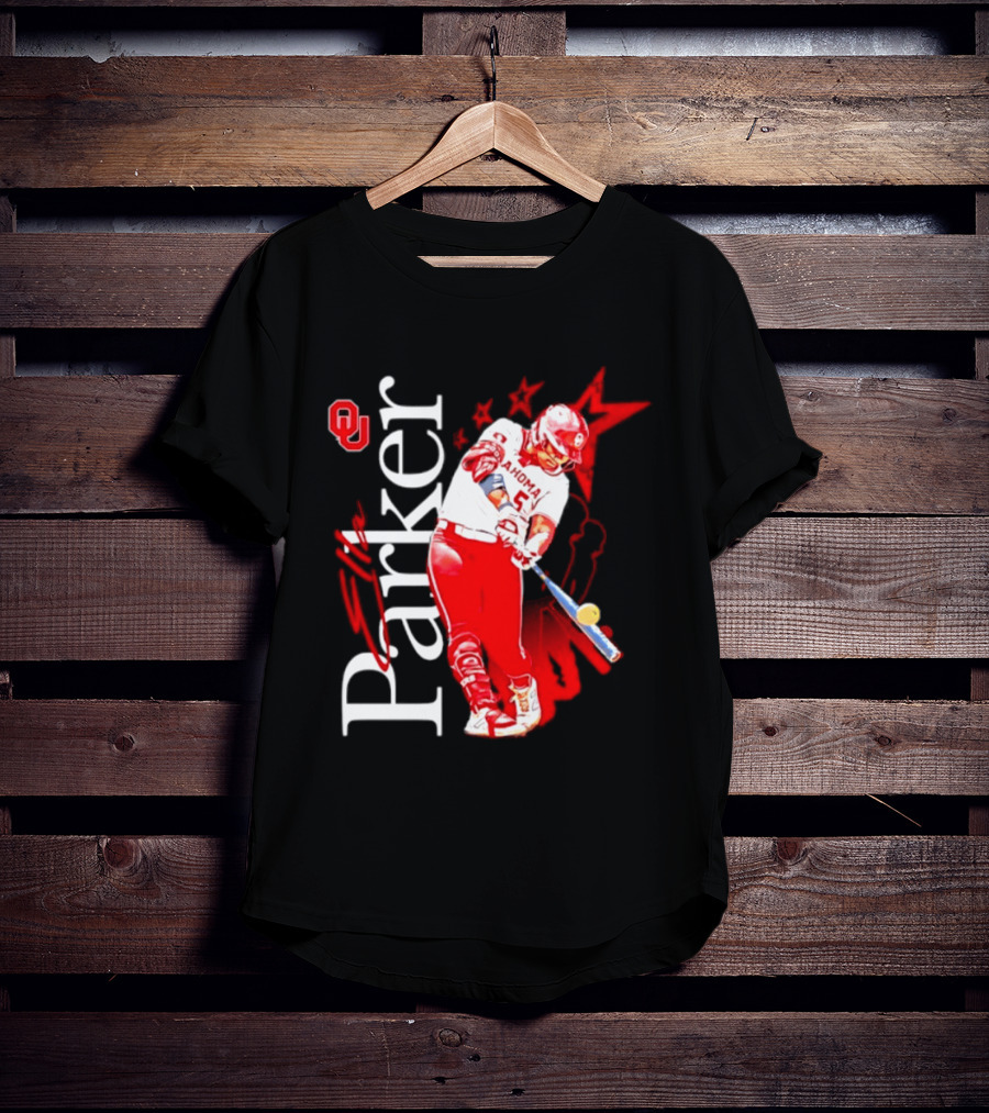 Oklahoma Sooners NCAA Softball Parker 5 Sports Fan Gear T-Shirt
