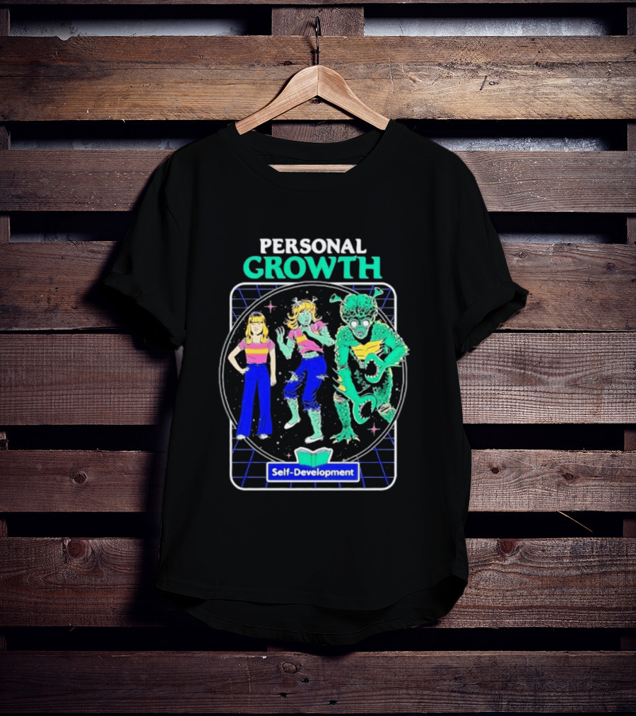 Personal Growth Self Development Alien Transformation Steven Rhodes T-Shirt