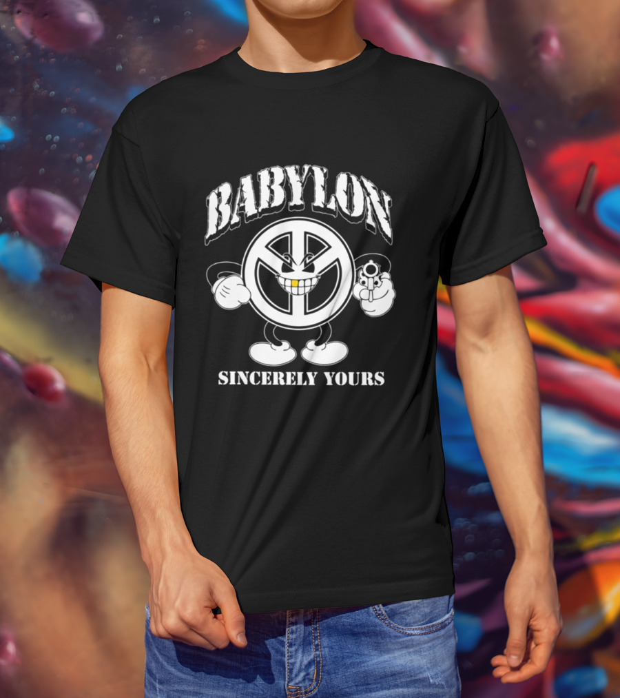 Babylon Sincerely Yours Peace Wheel T-Shirt