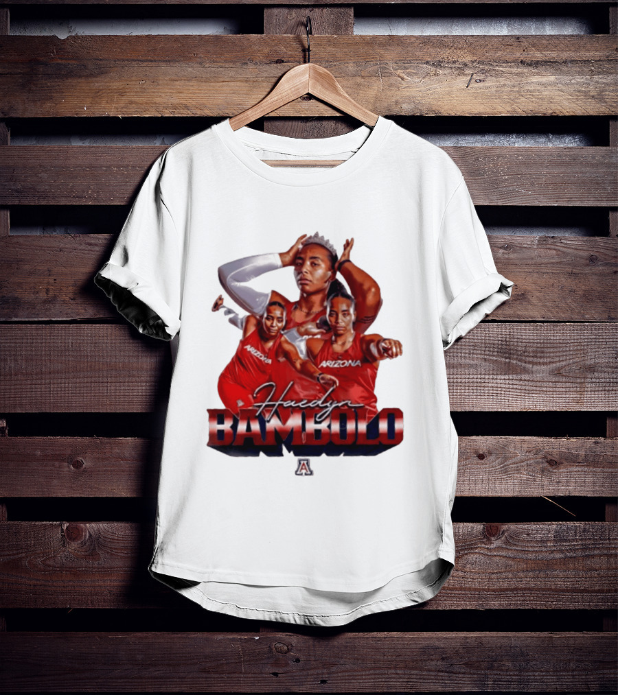 Haedyn Bambolo Arizona Wildcats Track And Field NCAA Athlete T-Shirt