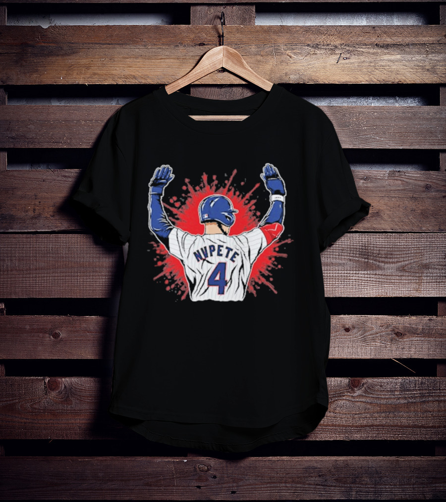 Chicago Cubs MVPETE 4 Pete Crow Armstrong Baseball Player Celebration T-Shirt