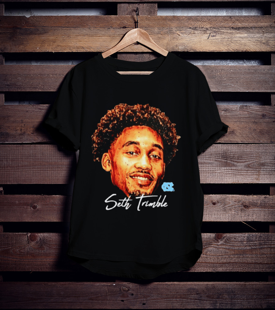 Seth Trimble North Carolina Tar Heels NCAA Men's Basketball T-Shirt