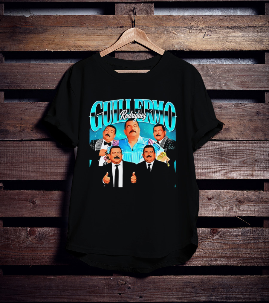 Guillermo Rodriguez 90s Collage Nostalgic Humor Thumbs Up T-Shirt
