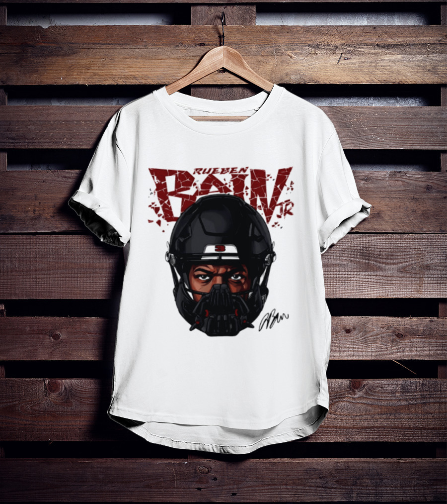 Rueben Bain Jr. Big Head Mask Tampa Bay Buccaneers T-Shirt