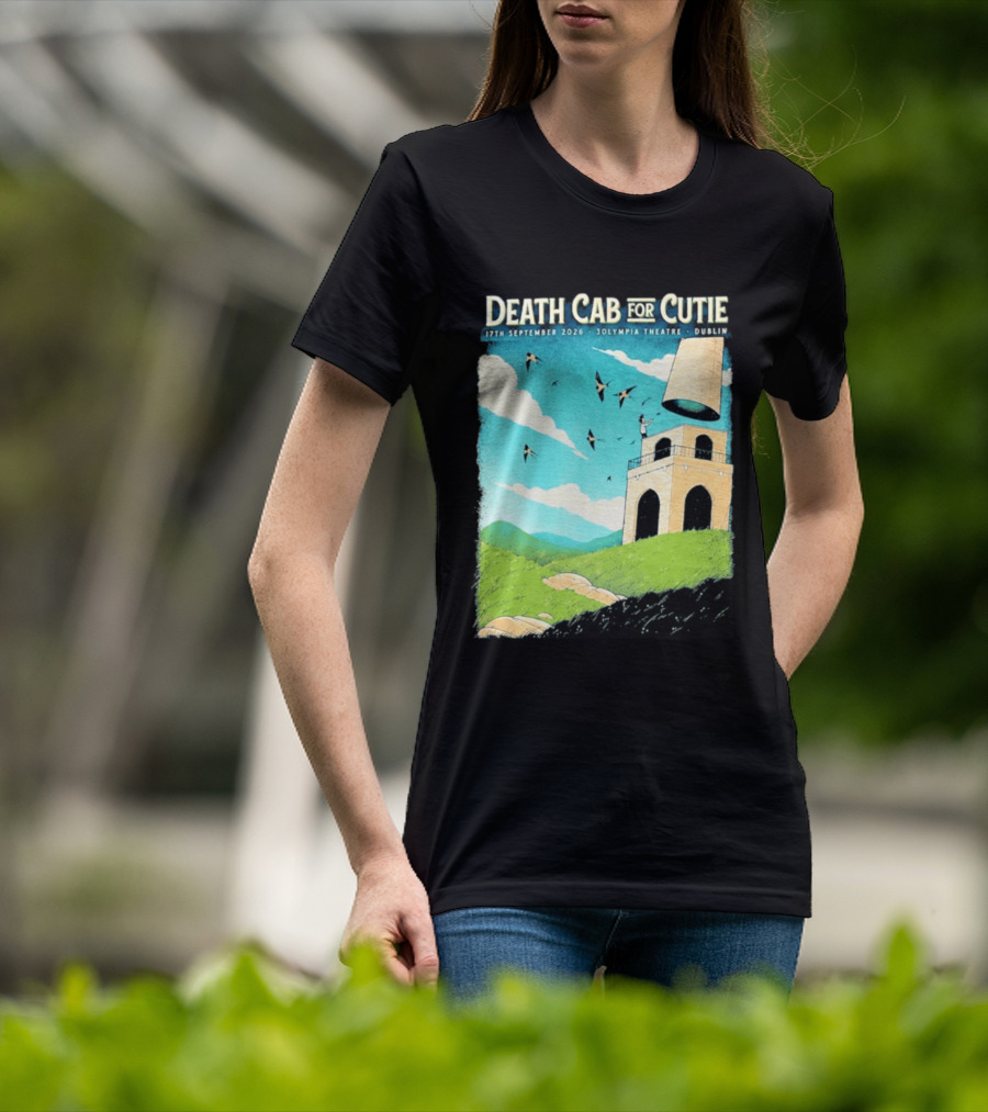 Death Cab For Cutie Olympia Theatre Dublin 17th September 2026 T-Shirt