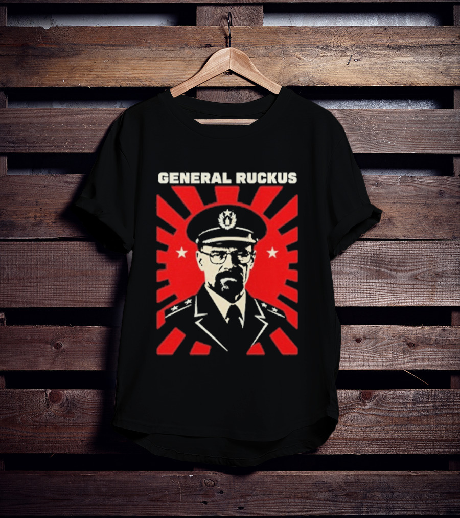 General Ruckus Walter White Red Star Uniform T-Shirt