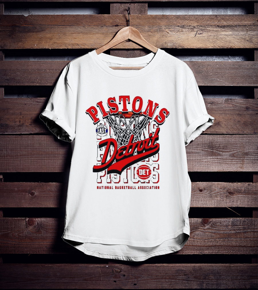 Pistons Detroit National Basketball Association East DET T-Shirt