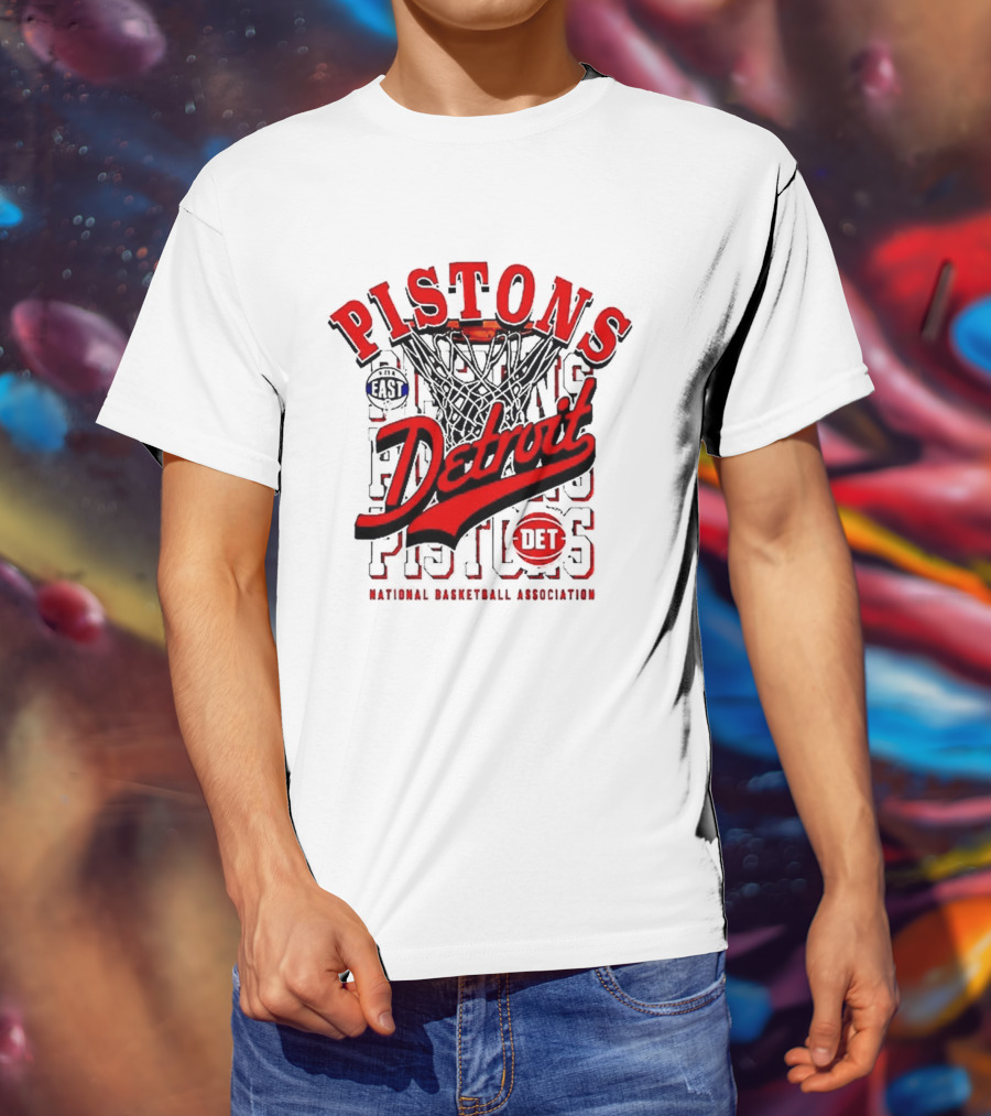 Pistons Detroit National Basketball Association East DET T-Shirt