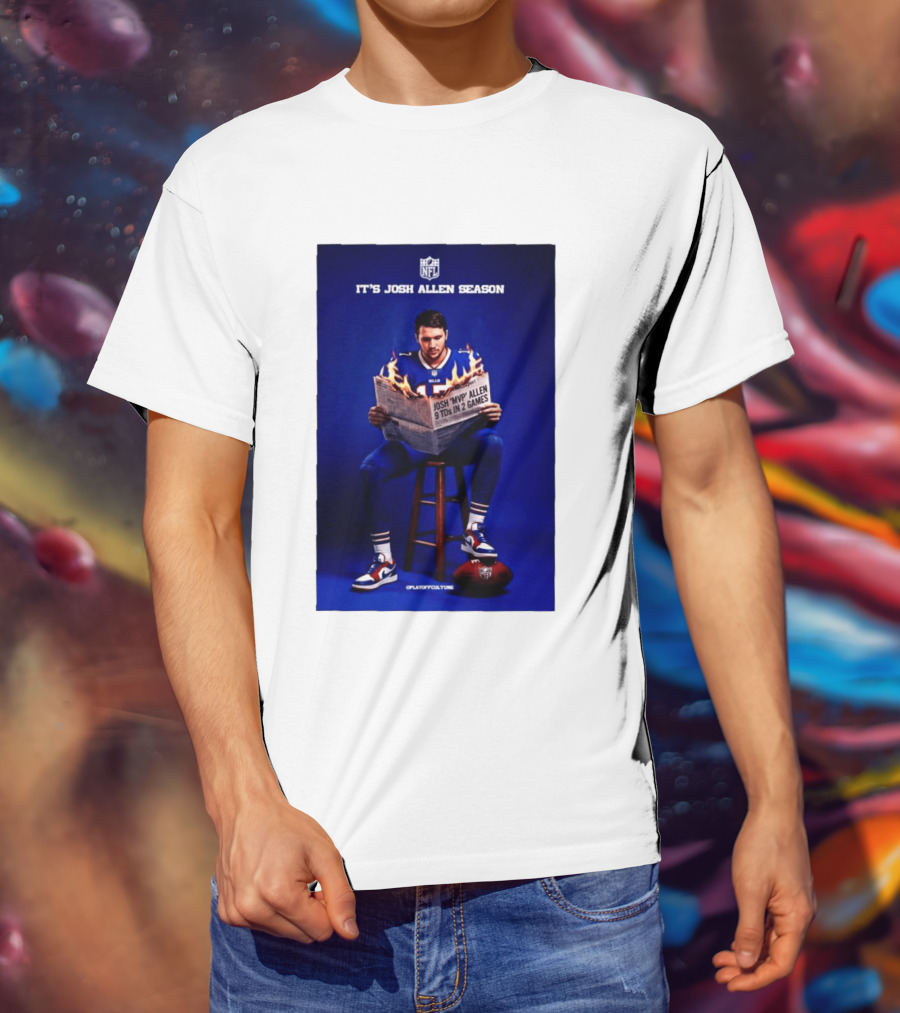 Josh Allen Season Buffalo Bills MVP 9 TDs NFL Football T-Shirt