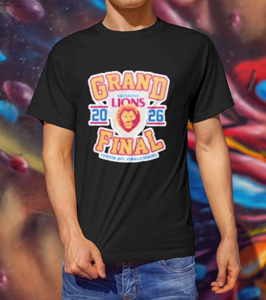 Brisbane Lions 2026 Grand Final Toyota AFL Finals Series T-Shirt