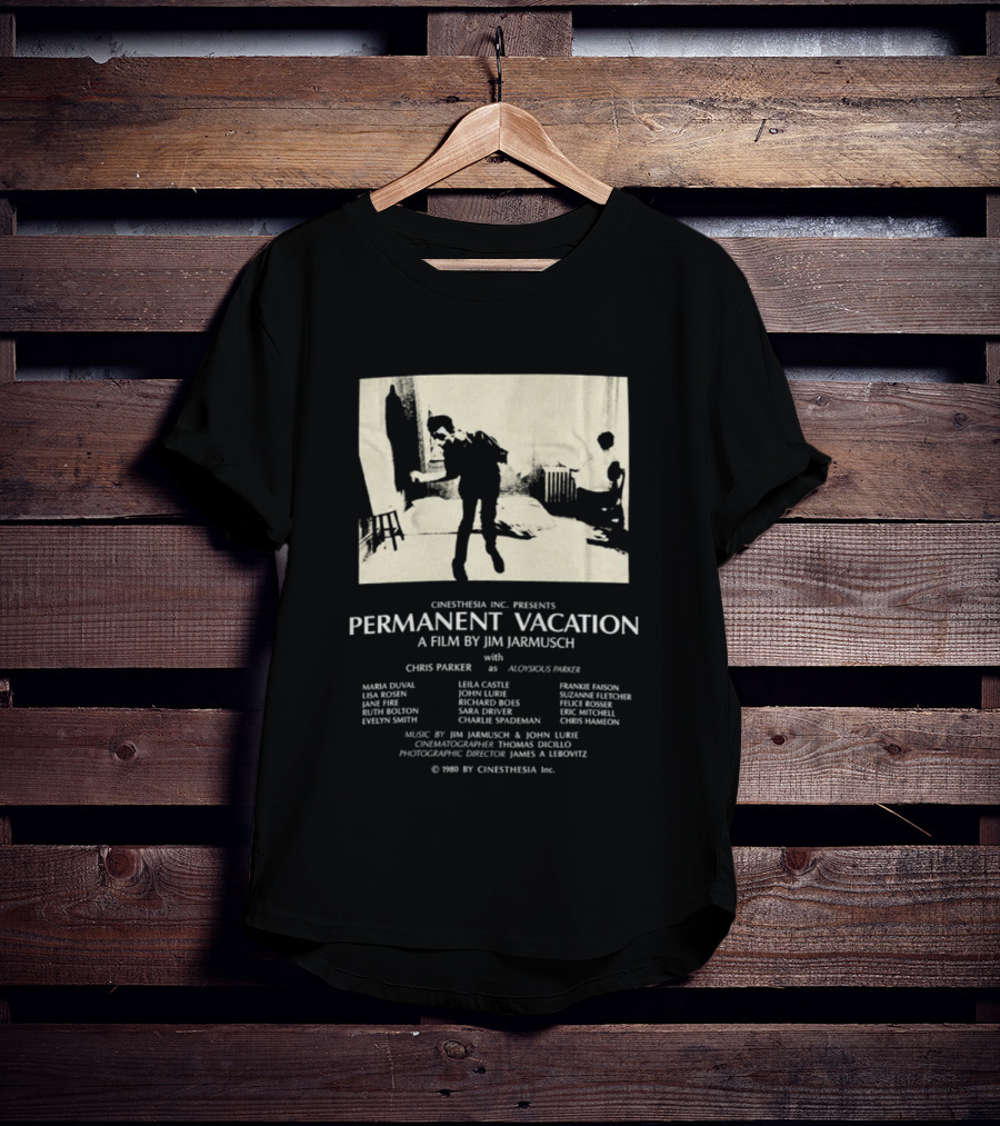 BTS Suga Min Yoongi Chris Parker Jim Jarmusch Permanent Vacation Film T-Shirt