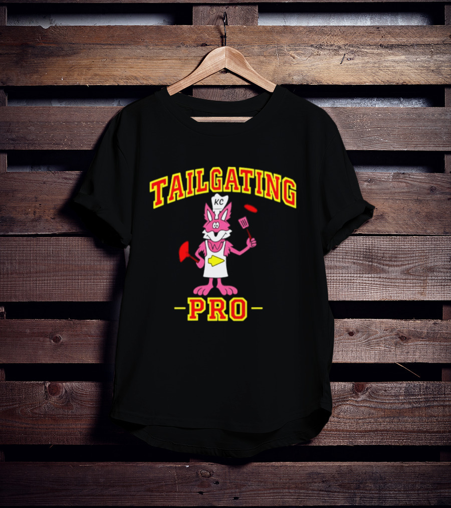 Kansas City Chiefs Tailgating Pro Cartoon Chef Fox T-Shirt