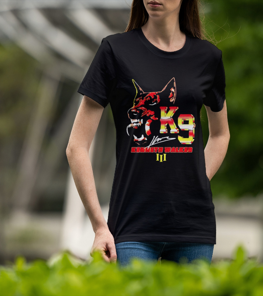 KENNETH WALKER III K9 Kansas City T-Shirt