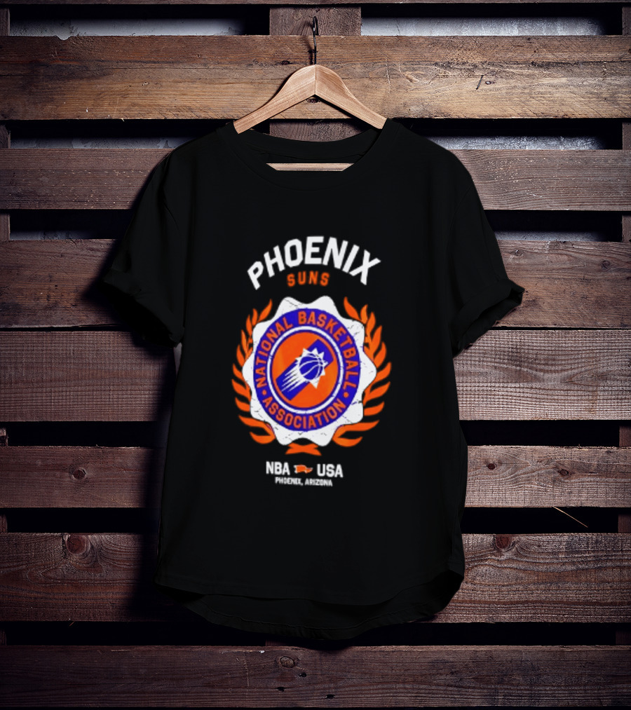 Phoenix Suns NBA National Basketball Association USA Laurel Crest 2026 T-Shirt