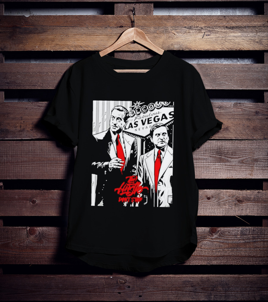 Las Vegas Casino Mobsters Red Tie T-Shirt