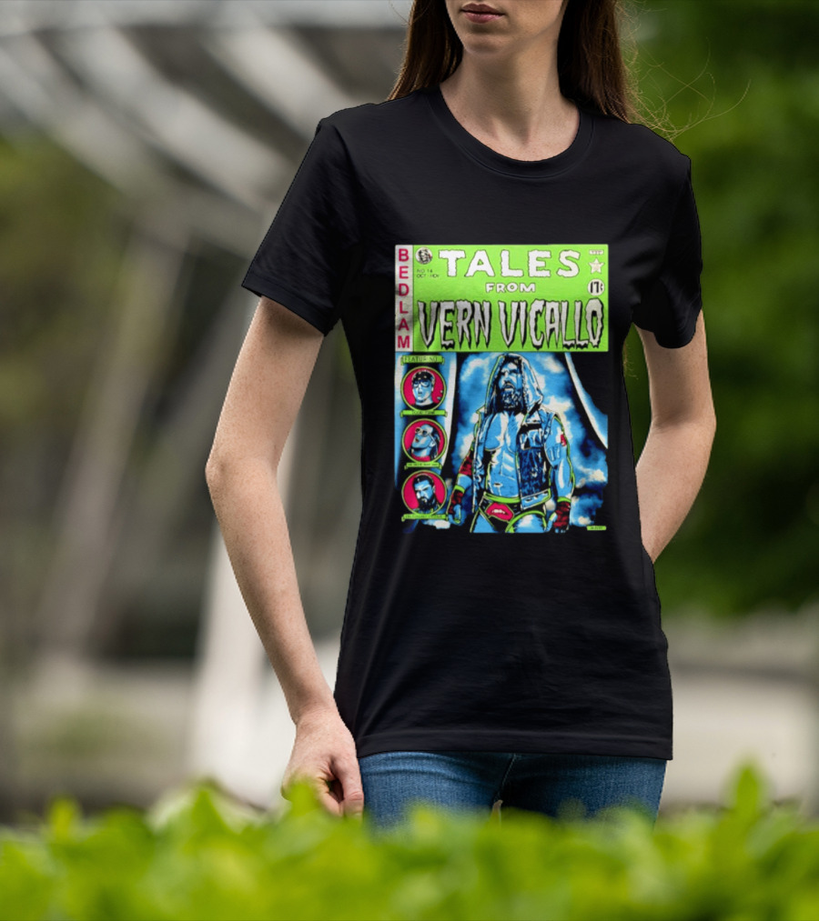 Tales From Vern Vicallo Featuring Bedlam Comic No 14 T-Shirt
