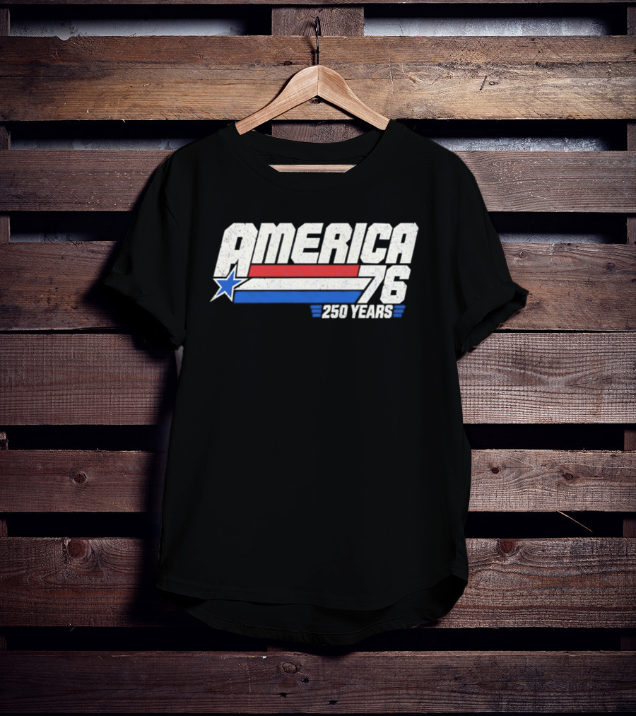 America 76 250 Years Star And Stripes Celebration T-Shirt