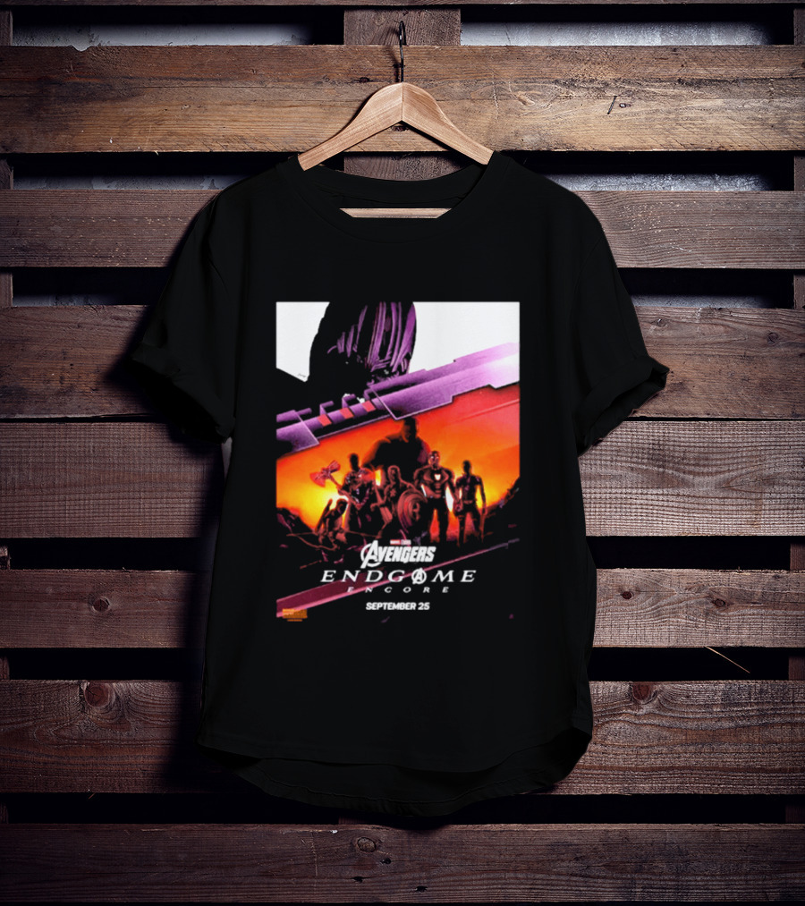 Avengers Endgame Encore Marvel Studios September 26 T-Shirt