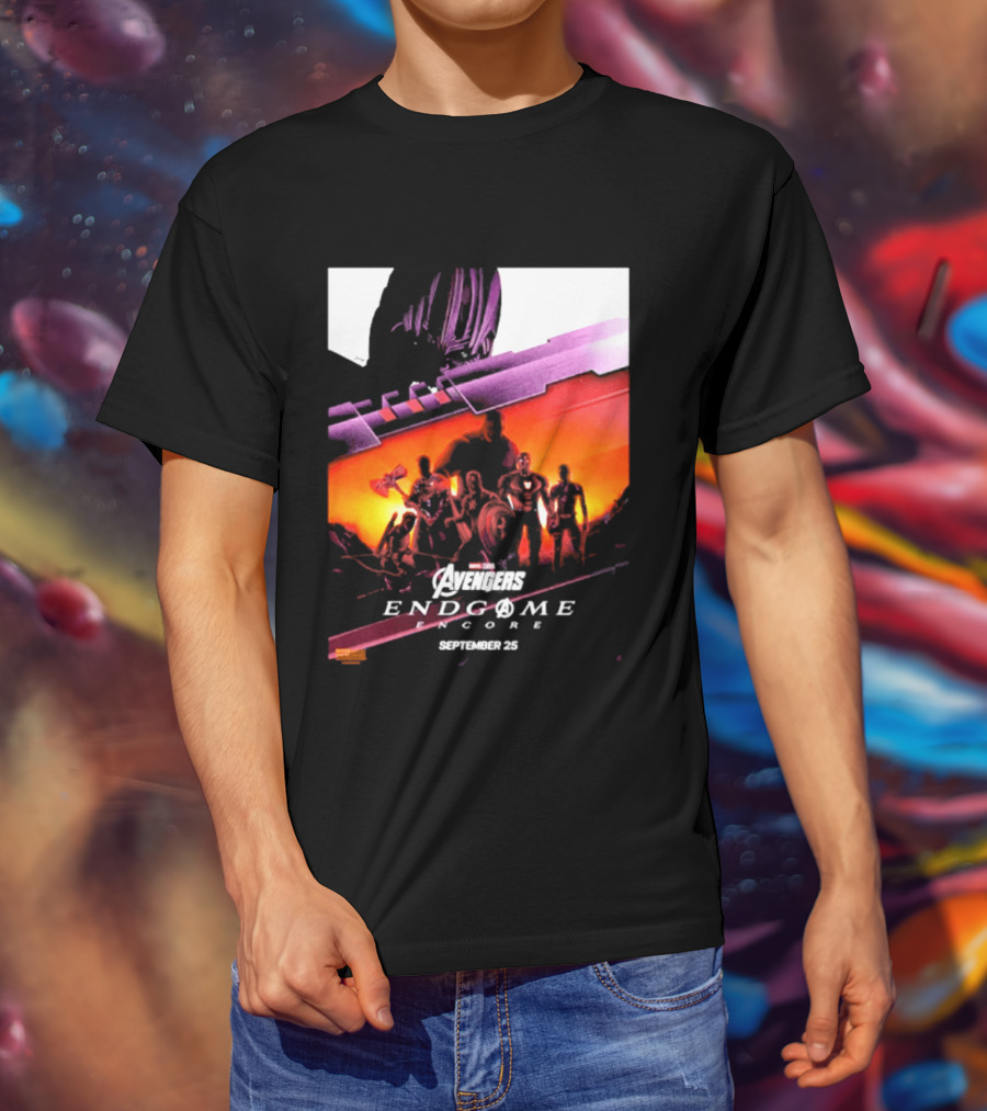 Avengers Endgame Encore Marvel Studios September 26 T-Shirt
