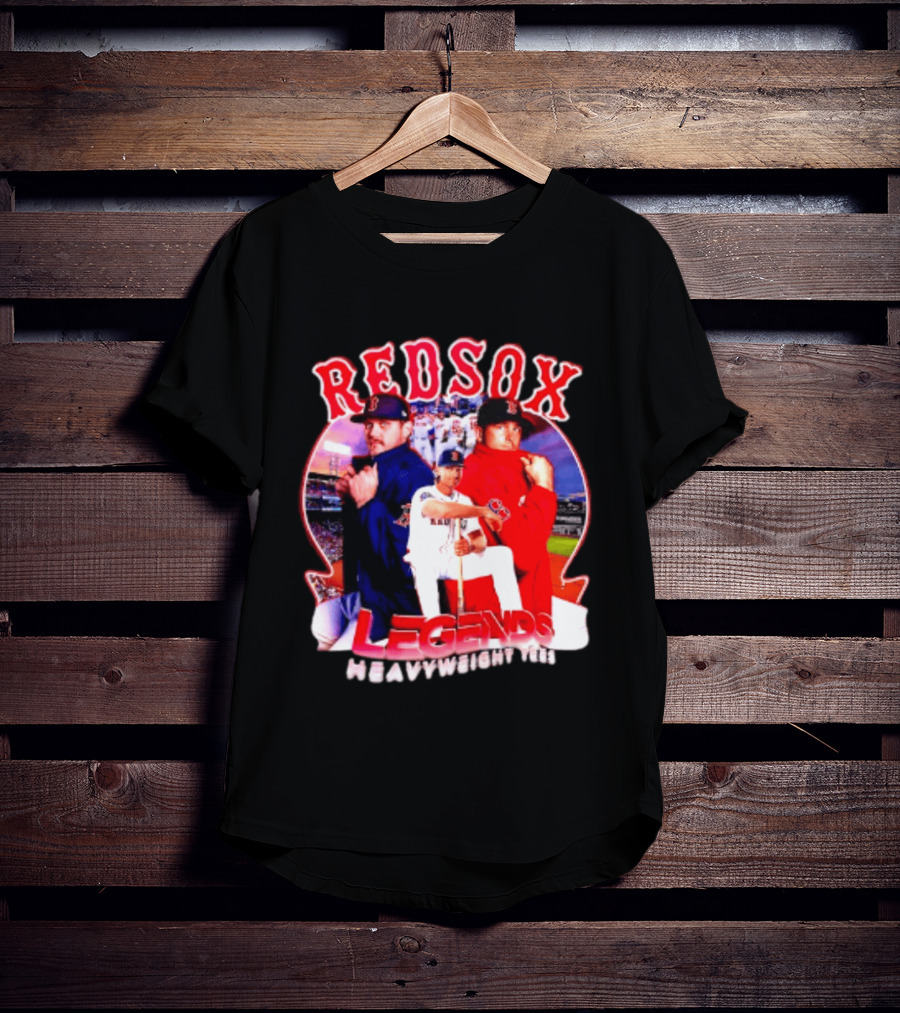 Boston Red Sox Legends Heavyweight Hits Abreu And Duran T-Shirt