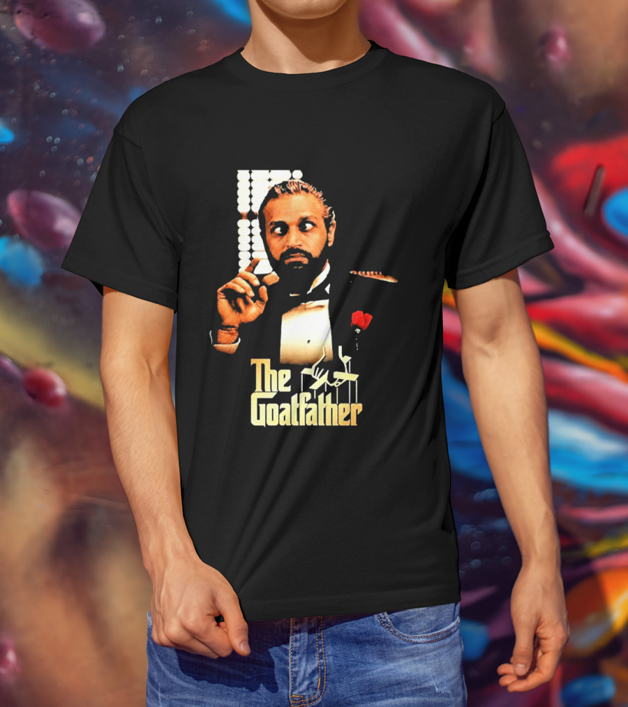 Kash Patel The Goatfather Classic Movie Godfather T-Shirt